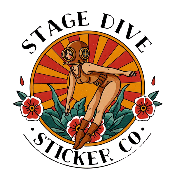 Stage Dive Sticker Co.